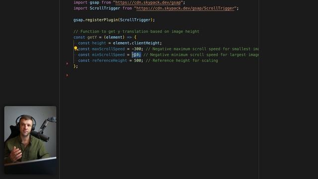 Parallax Image Waterfall with Gsap Scrolltrigger смотреть онлайн