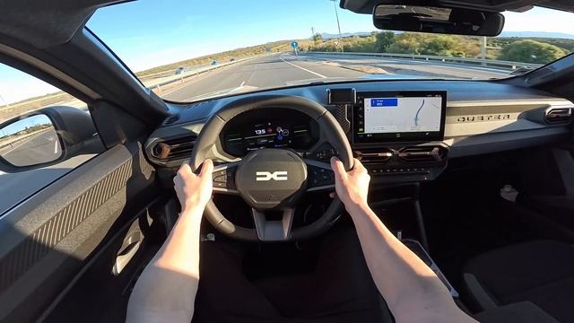 New Dacia DUSTER Full Hybrid 2024 Test Drive POV