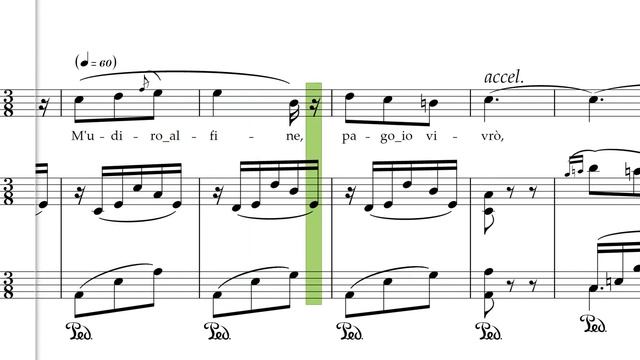 Bellini, Malinconia Nimfa gentile, accompaniment смотреть онлайн