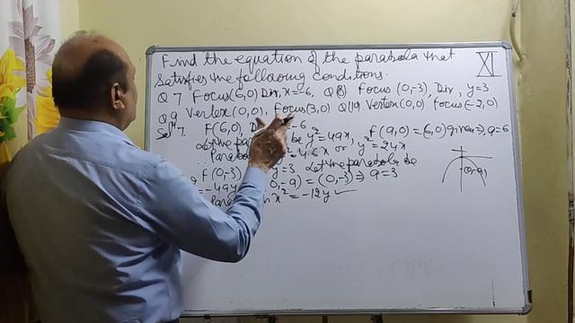 Class 11 Maths । Chapter 11 | Conic Sections| Parabola | Q.7,8,9,10,Ex.11.2 |NCERT смотреть онлайн
