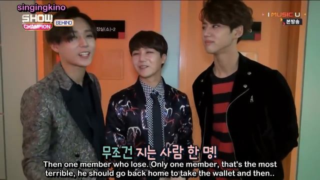 [ENG SUB] 170110 PENTAGON - Leader's Life Exploration (Show Champion Behind)