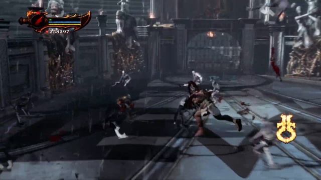 God Of War 3 Kratos Vs Hercules with different background music & Blades Of Athena HD смотреть онлайн