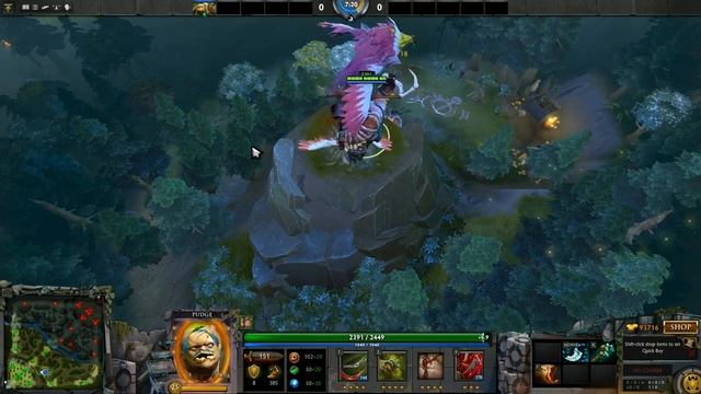 Dota 2 - Pudge - Kinetic Gem Crow's Feet and Dragonclaw Hook смотреть онлайн
