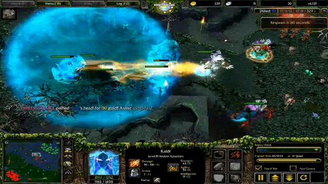 DotA Sick AA and mag ulti leads to RAMPAGE смотреть онлайн
