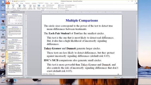 30 One-way ANOVA and Multiple Comparions смотреть онлайн