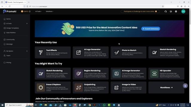Легко создавайте логотипы и 3D-текстовые эффекты с помощью PromeAI Graphic Design от PromeAI