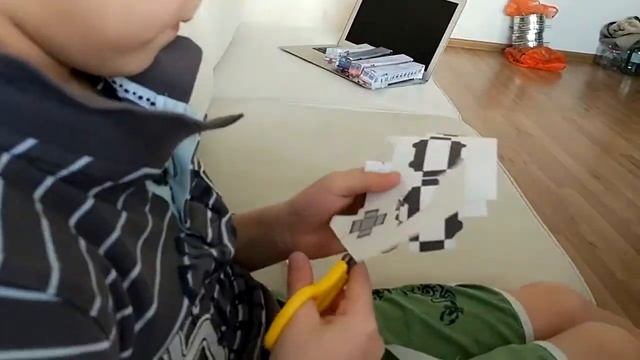 О том как склеить игрушечный поезд своими руками! смотреть онлайн