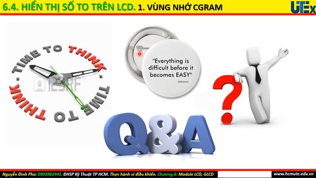 Chương 6: Module LCD và GLCD. Sử dụng CGRAM. Bài 611: Hiển thị trái tim tự tạo. смотреть онлайн
