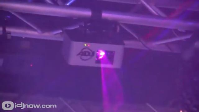 American DJ Ruby Royale Laser Light First Look at NAMM 2012 with IDJNOW.COM смотреть онлайн