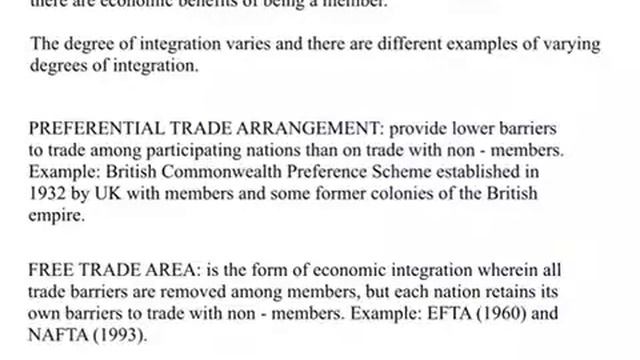 Regional Economic Integration - 1 смотреть онлайн