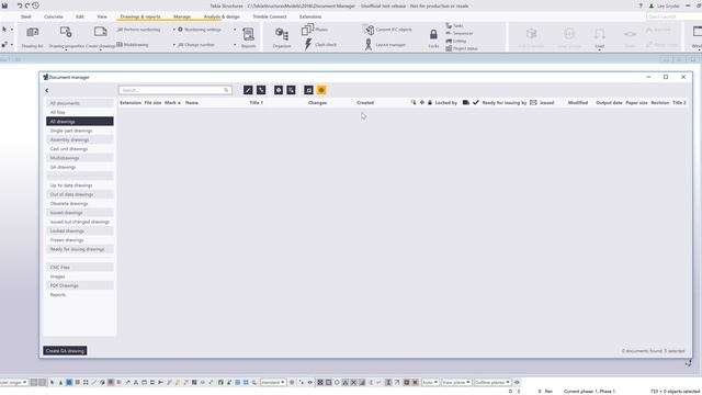 Tekla Structures Document Manager смотреть онлайн
