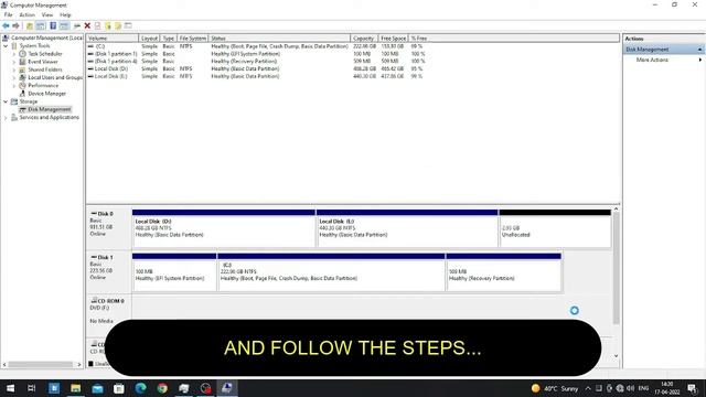 How to Delete Local Disk / Add space in Local disk смотреть онлайн
