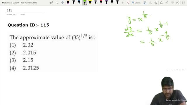 KVS PGT Mathematics Paper 18.02.2023 (Evening Shift) Detail Solution- Q. No. 111 to Q. No. 120. смотреть онлайн