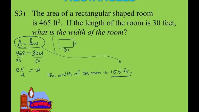 Alg 1: Lesson 3.6 F2: Formulas: Perimeter and Area + Circles смотреть онлайн