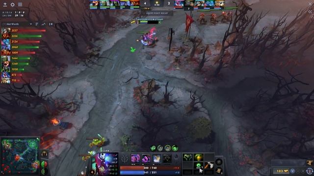 No[o]ne safelane Slark vs Primal Beast/Rubick | First 10 minutes смотреть онлайн
