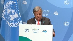 UN Secretary-General at UN Climate Change Conference - COP23