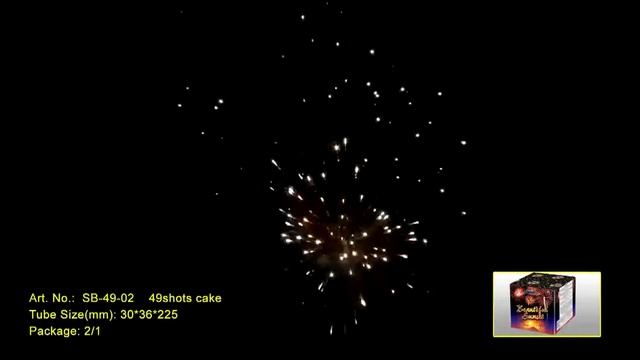 Батареи салютов SB 49 02 - "IMPORTANT" смотреть онлайн