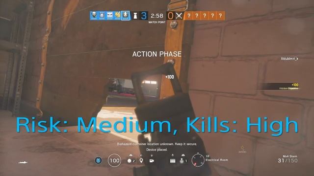The BEST Underrated Spawn Peeks In Ranked (Works Against All Ranks) - Rainbow Six Siege смотреть онлайн