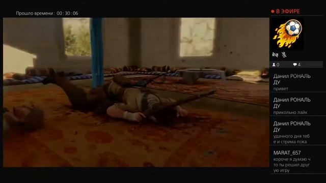 Прямой показ PS4 залетаем на стрим игра Sniper elite 3 смотреть онлайн