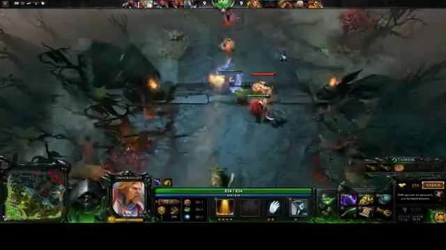 OMNIKNIGHT dota 2 lets play смотреть онлайн