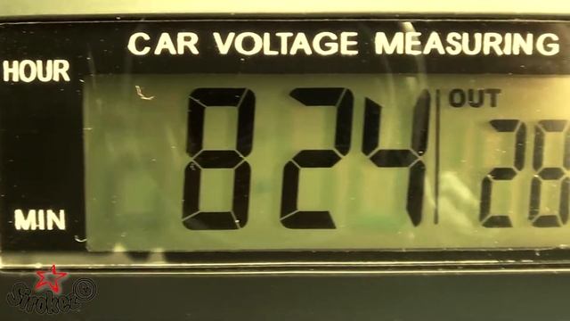 3.8" LCD Digital Clock with In/Outside Thermometer + Voltage Measuring Bar for Vehicles смотреть онлайн