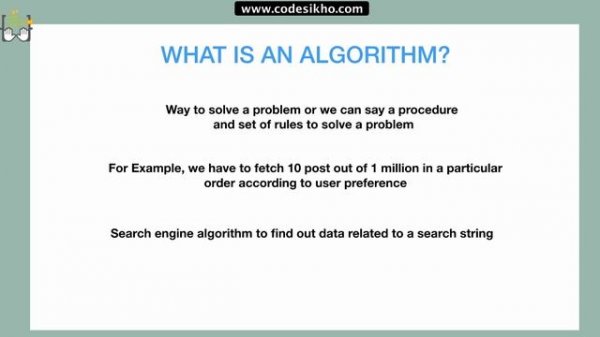 DS & ALGO #3: what is an algorithm? (Hindi)