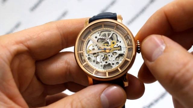Часы Fossil ME3086 - видео обзор от PresidentWatches.Ru