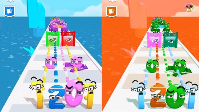 MERGE 'ALPHABET LORE & NUMBER LORE' Run 17 ⭐⭐⭐⭐⭐⭐ Abcdvwxyz & 1234567890