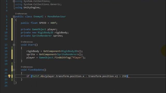 2D платформер на Unity #5 Додай ворога, скрипт AI Enemy смотреть онлайн