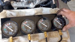 Синхронизация карбюратора SUZUKI BANDIT 1200.