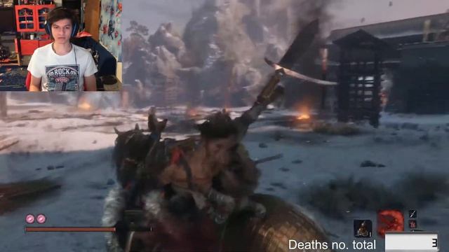 Sekiro NG+ playthrough BUT 1 DEATH = 5 PUSH-UPS part 1 смотреть онлайн
