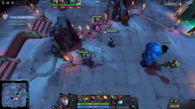 THIS IS EASY?! | DOTA 2 | Aghanim's Labyrinth | Apprentice | Gameplay смотреть онлайн