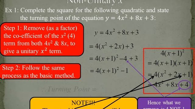 Part 2 of 7 Quadratics - Completing the Square смотреть онлайн