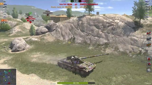 RHM BORSIG WAFFENTRÄGER // Destructor de tanques Alemán WoT Blitz смотреть онлайн