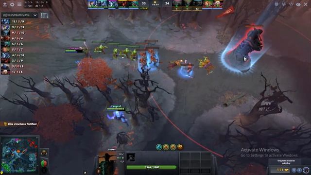 Dota 2 tri-lane drow, luna, vengeful combo смотреть онлайн