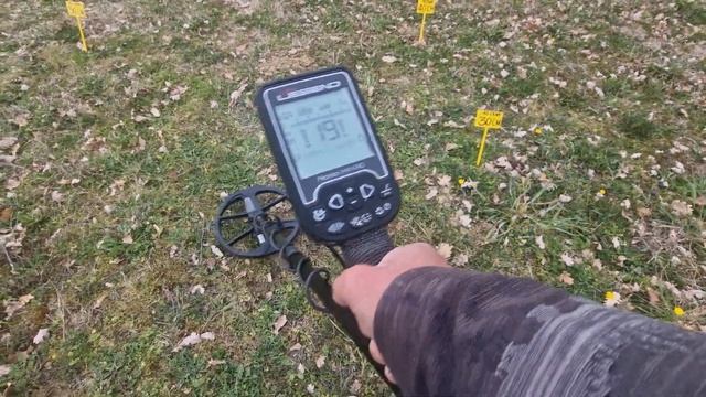 NOKTA MAKRO THE LEGEND test profondità e separazione metal detector смотреть онлайн