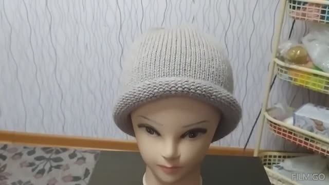 ВЯЖЕМ ШАПКУ НА МАШИНЕ/// ЛЕГКО И ПРОСТО/// смотреть онлайн