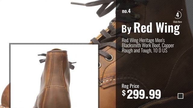 Top 10 Red Wing Boots Work [ Winter 2018 ]: Red Wing Heritage Men's Six-Inch Moc Toe Lug смотреть онлайн