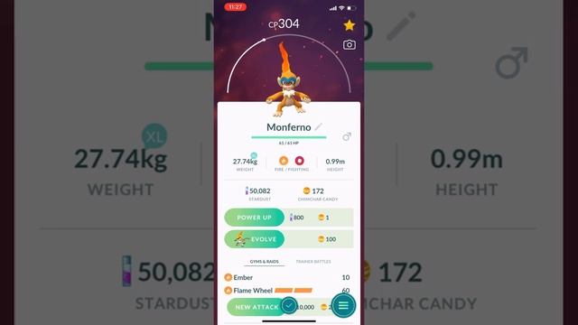 Pokémon GO Chimchar Evolution Monferno & Infernape Fire Type Starter (Sinnoh Region) смотреть онлайн