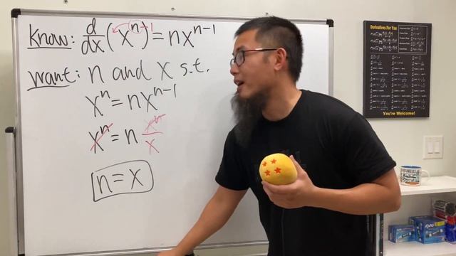 Solutions to x^n=nx^(n-1) смотреть онлайн