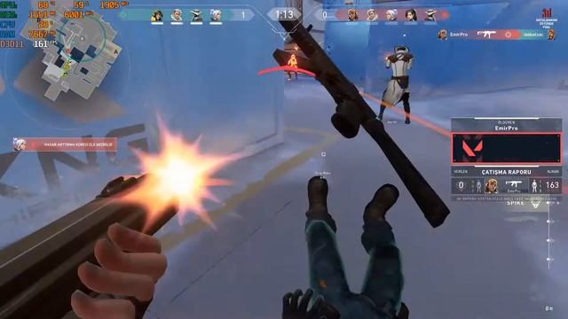 Valorant AMD Ryzen 7 4800H GTX 1650 Ti 16 GB Ram Game Test FPS