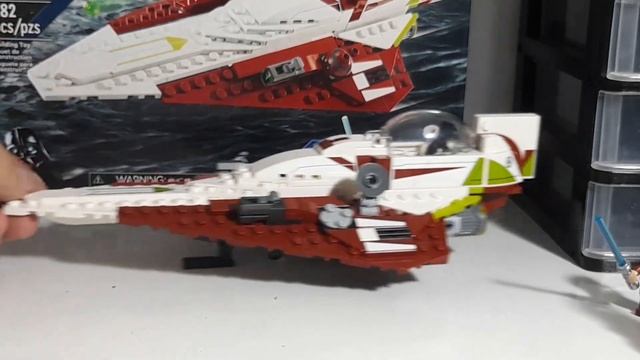 Lego Star Wars 75333 - Obi-Wan Kenobi's Jedi Starfighter смотреть онлайн