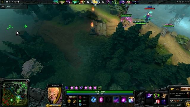 Na'Vi.Dendi 7100 mmr Invoker смотреть онлайн