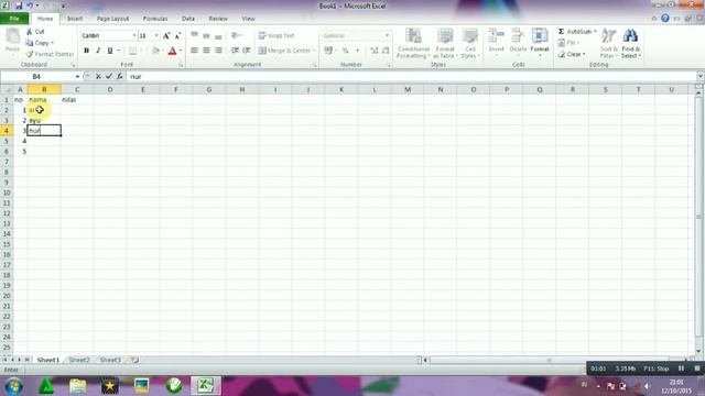 Tutorial cara menjumlahkan median atau nilai tengah pada microsoft excel смотреть онлайн