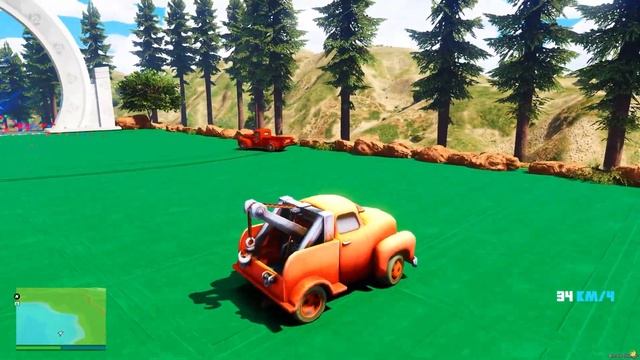 ВОСЬМИКОЛЁСНЫЙ ТОКИО МЭТР vs БОЛЬШАЯ ЛУЖА в ГТА 5! смотреть онлайн