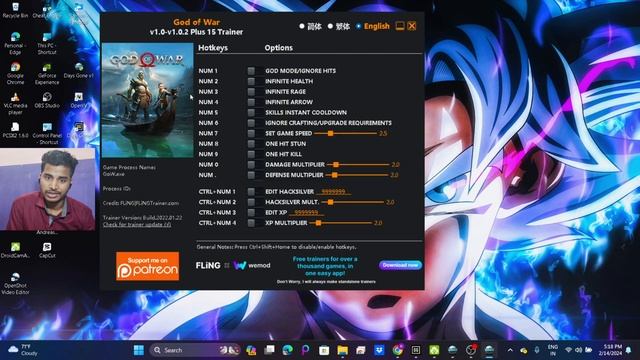 GOD OF WAR Cheat Code Menu Trainer Install смотреть онлайн