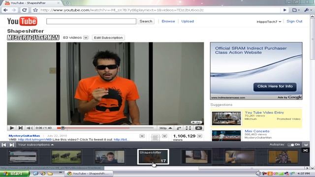 How To Get Rid of The Grey Bar on YouTube (No Extensions Needed) смотреть онлайн