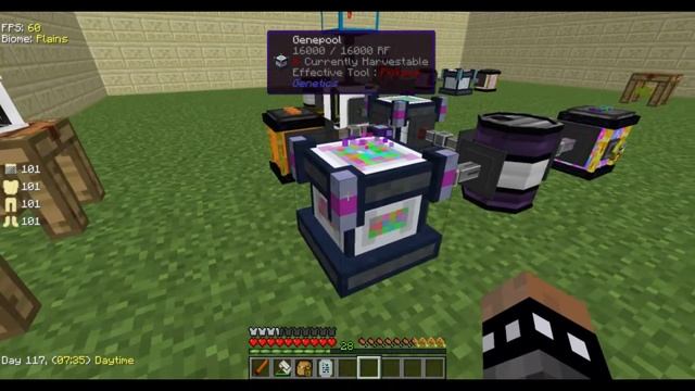 Tutorial Minecraft Mod: Forestry & Extra Bees parte 4/4 смотреть онлайн