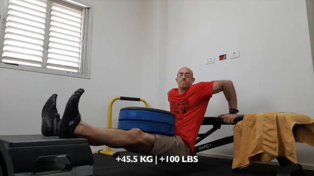 Weighted Bench Dips - 45.5 KG | 100 LBS x 23 reps - NEW PR смотреть онлайн