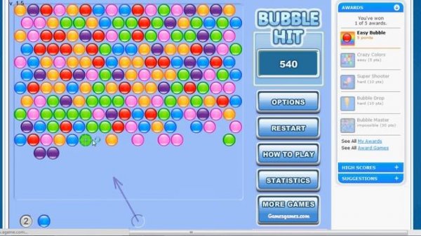 Bubble Hit gameplay HD